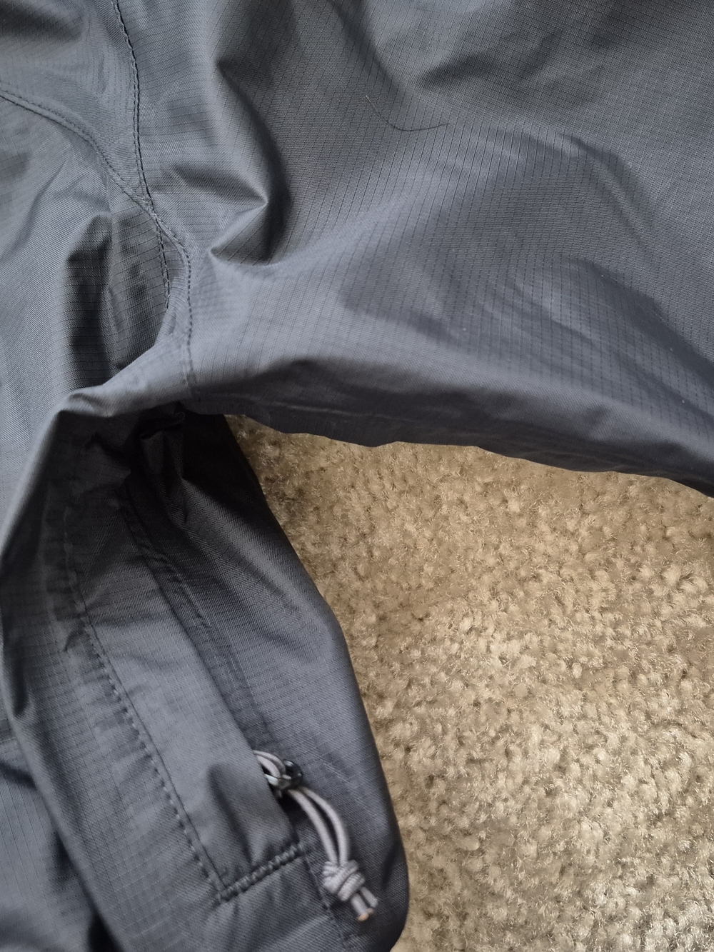 Merrell Womens Black Hooded Raincoat with Light Lining - Picture 4 of 6
